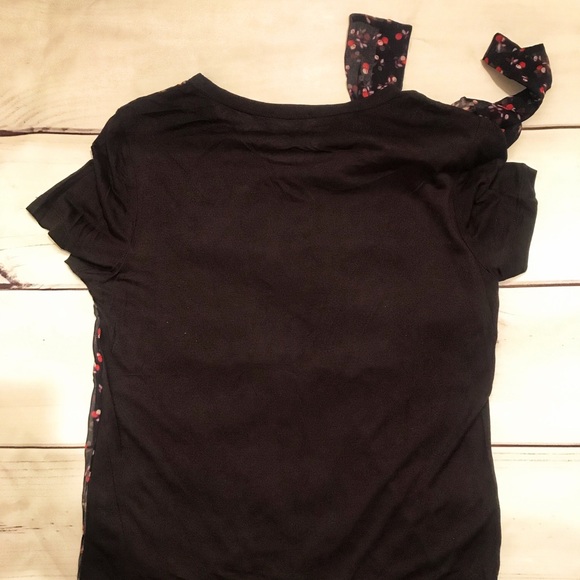 RED Valentino Silk Bow Collar Top - Picture 3 of 4